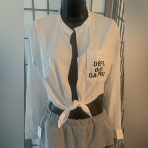 Long Sleeve Crop Top DÈPT DE LA GALLERIE